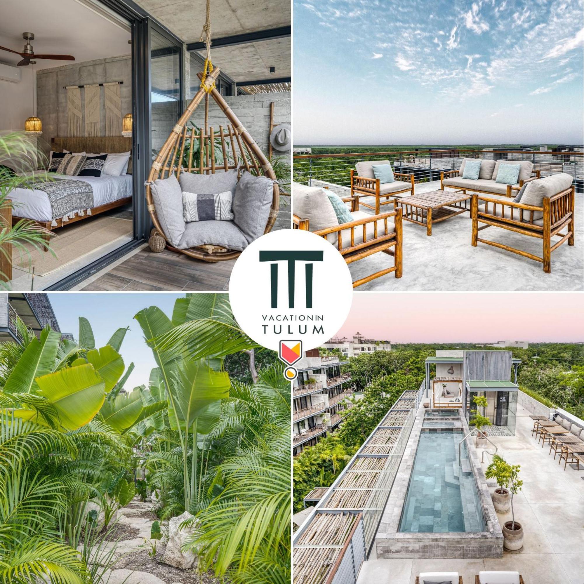 Waterworld Tulum 2Br W Cenote -Lagoons - Big Gym Экстерьер фото